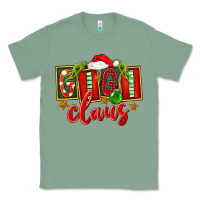 Sage Christmas Gigi Claus Classic Tee - FaDigitalArtStudio