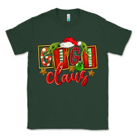 Sports Green Christmas Gigi Claus Classic Tee - FaDigitalArtStudio