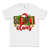 White Christmas Gigi Claus Classic Tee - FaDigitalArtStudio