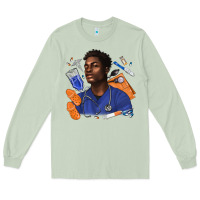 Matcha afro man nurse Long Sleeve Tee - texasbilliewilder