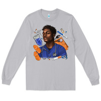 Moon Dust afro man nurse Long Sleeve Tee - texasbilliewilder