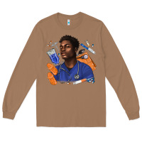 Toasted Coconut afro man nurse Long Sleeve Tee - texasbilliewilder