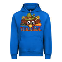 Cobalt western thankful thanksgiving turkey Urban Hoodie - NancyCooperArtShop