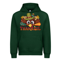 Forest Green western thankful thanksgiving turkey Urban Hoodie - NancyCooperArtShop