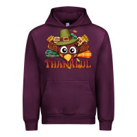 Mauve Wine western thankful thanksgiving turkey Urban Hoodie - NancyCooperArtShop