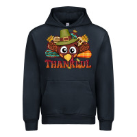Navy western thankful thanksgiving turkey Urban Hoodie - NancyCooperArtShop