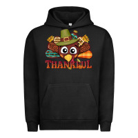 Pigment Black western thankful thanksgiving turkey Urban Hoodie - NancyCooperArtShop