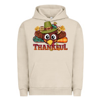 Pigment French Oak western thankful thanksgiving turkey Urban Hoodie - NancyCooperArtShop