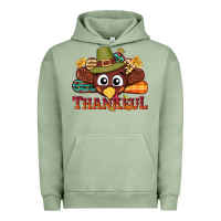 Pigment Oil Green western thankful thanksgiving turkey Urban Hoodie - NancyCooperArtShop