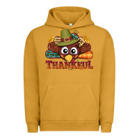 Pigment Peanut Butter western thankful thanksgiving turkey Urban Hoodie - NancyCooperArtShop
