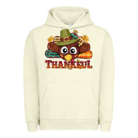Pigment Pistachio western thankful thanksgiving turkey Urban Hoodie - NancyCooperArtShop