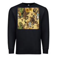 Black aztec bull skull Premium Sweatshirt - BundleAndBundleShop