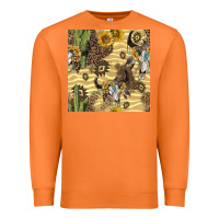 Carrot aztec bull skull Premium Sweatshirt - BundleAndBundleShop