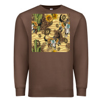 Chestnut aztec bull skull Premium Sweatshirt - BundleAndBundleShop