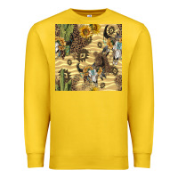 Lemon aztec bull skull Premium Sweatshirt - BundleAndBundleShop