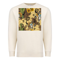 Sandshell aztec bull skull Premium Sweatshirt - BundleAndBundleShop