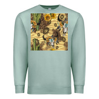 Aztec Bull Skull Premium Sweatshirt | Teevron