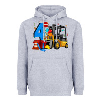 Forklift Birthday Four Heavyweight Hoodie | Teevron
