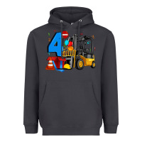 Smoke forklift birthday four Heavyweight Hoodie - Artiststas