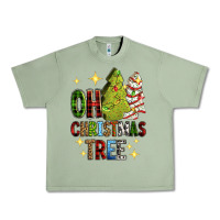 Oil Green Oh Christmas tree Christmas cake Urban Heavy Tee - RanaPortraitStore
