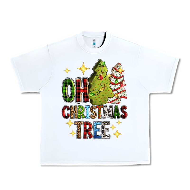 Oh Christmas Tree Christmas Cake Urban Heavy Tee by RanaPortraitStore | Teevron