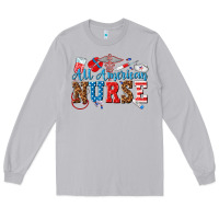 Moon Dust all american nurse Long Sleeve Tee - texasbilliewilder
