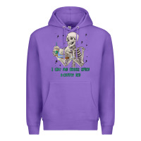 Purple i like my books spicy and coffee icy Premium Hoodie - MaliasSmallBusiness