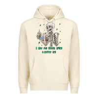 Sandshell i like my books spicy and coffee icy Premium Hoodie - MaliasSmallBusiness