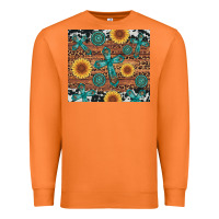 Carrot cross gemstone and sunflower Premium Sweatshirt - Artiststas