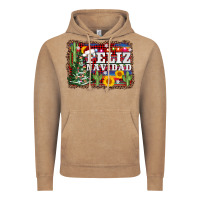 Vintage Coffee feliz navidad Vintage Hoodie - AdoDesignShop