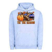 Pigment Grape Ice tis the season football Urban Hoodie - NancyCooperArtShop
