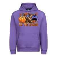 Tulip tis the season football Urban Hoodie - NancyCooperArtShop