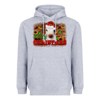 Heather Grey merry christmas Heavyweight Hoodie - JahusDesignShop