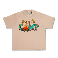 Burro born to camp Urban Heavy Tee - texasbilliewilder