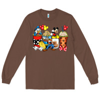 Chestnut cartoon characters coffee cups Long Sleeve Tee - Zillion Design Studio