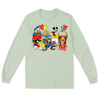 Matcha cartoon characters coffee cups Long Sleeve Tee - Zillion Design Studio