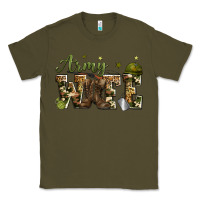 Army Green army wife Classic Tee - Zillion Design Studio