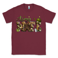 Burgundy army wife Classic Tee - Zillion Design Studio