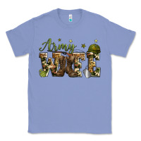 Colony Blue army wife Classic Tee - Zillion Design Studio