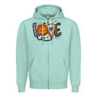 Love Halloween Zipper Hoodie | Teevron