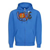 True Royal love halloween Zipper Hoodie - CowhideDigitalArt