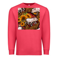 Cardinal pig and barn Premium Sweatshirt - BundleAndBundleShop