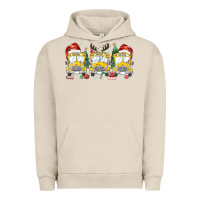Pigment French Oak christmas school bus Urban Hoodie - MaliasSmallBusiness