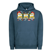 Pigment Midnight Navy christmas school bus Urban Hoodie - MaliasSmallBusiness