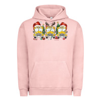 Pigment Salmon christmas school bus Urban Hoodie - MaliasSmallBusiness