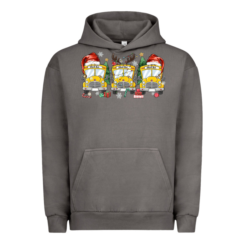 Christmas School Bus Urban Hoodie by MaliasSmallBusiness | Teevron