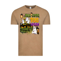 Vintage Coffee too cute too spook Vintage Tee - BarkalooDesign