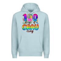 Blue Mist 100 days of cray cray Premium Hoodie - MaliasSmallBusiness
