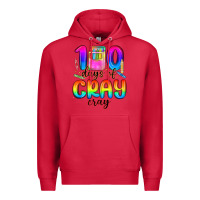 Cardinal 100 days of cray cray Premium Hoodie - MaliasSmallBusiness