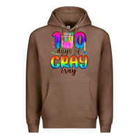 Chestnut 100 days of cray cray Premium Hoodie - MaliasSmallBusiness